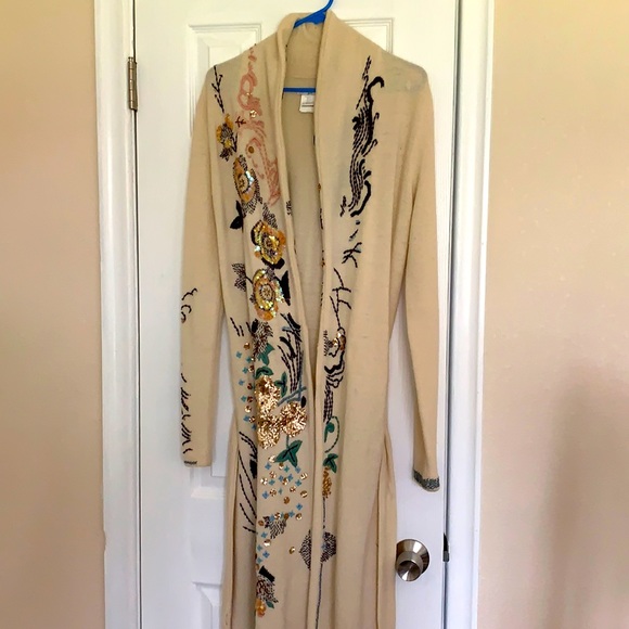 American Retro Sweaters - Vintage floor length sweater